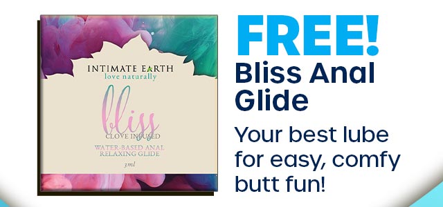 FREE! INTIATE BT Bliss Anal 0 Glide Your best lube for easy, comfy butt fun! 